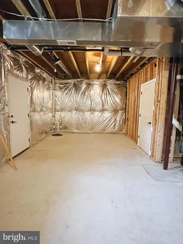 a view of storage and utility room