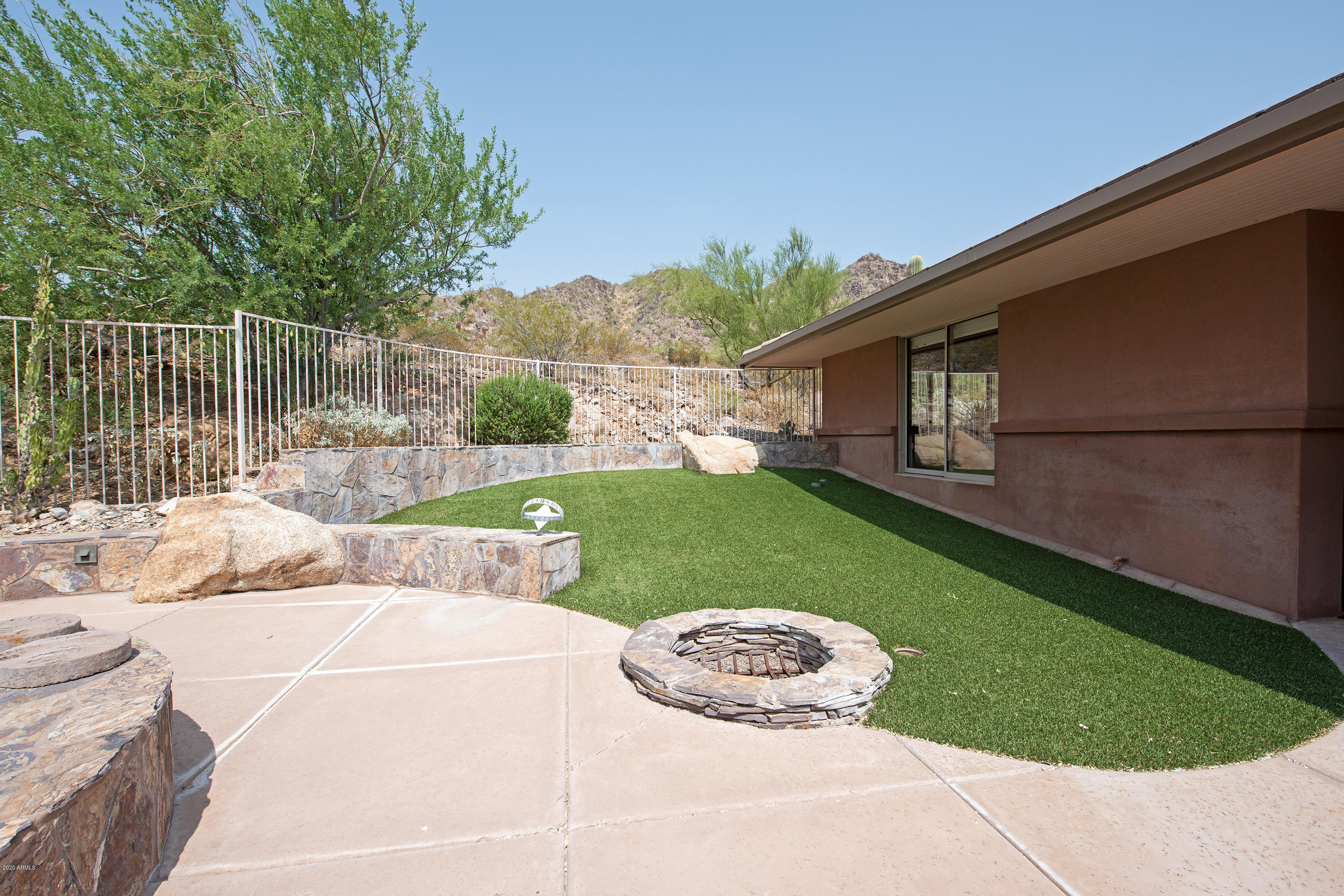 3140 East Ocotillo Road Phoenix, AZ 85016 - Photo 35 of 39 Backyard Firepit.