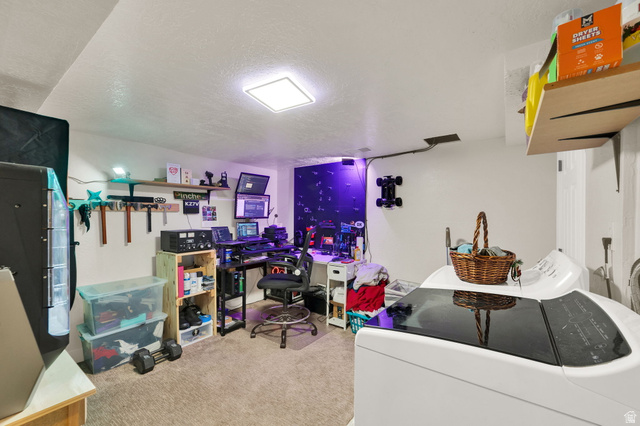 55 East Diamond Street Layton, UT 84041 - Photo 20 of 28 Basement Laundry Area / Storage