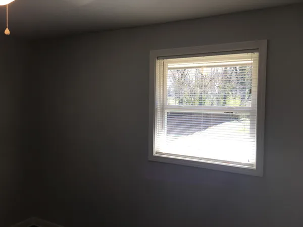 a small space with a window