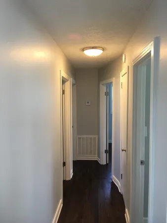 a view of front door