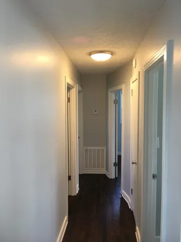 a view of front door