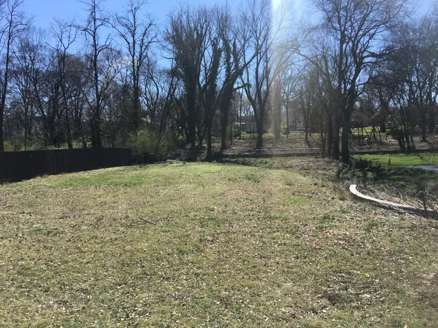 a view of a outdoor space with a car parked