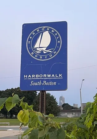 a sign on the side of a building