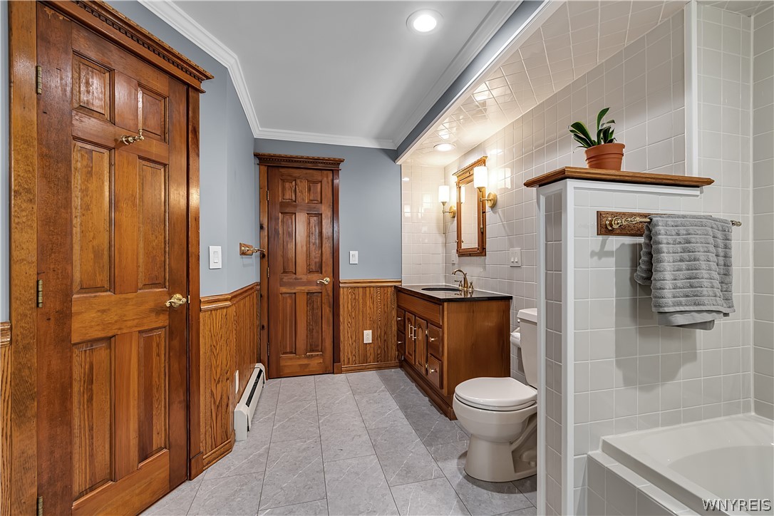 8165 Miles Road Clarence, NY 14051 - Photo 43 of 50 Primary Suite Bathroom 2nd Floor