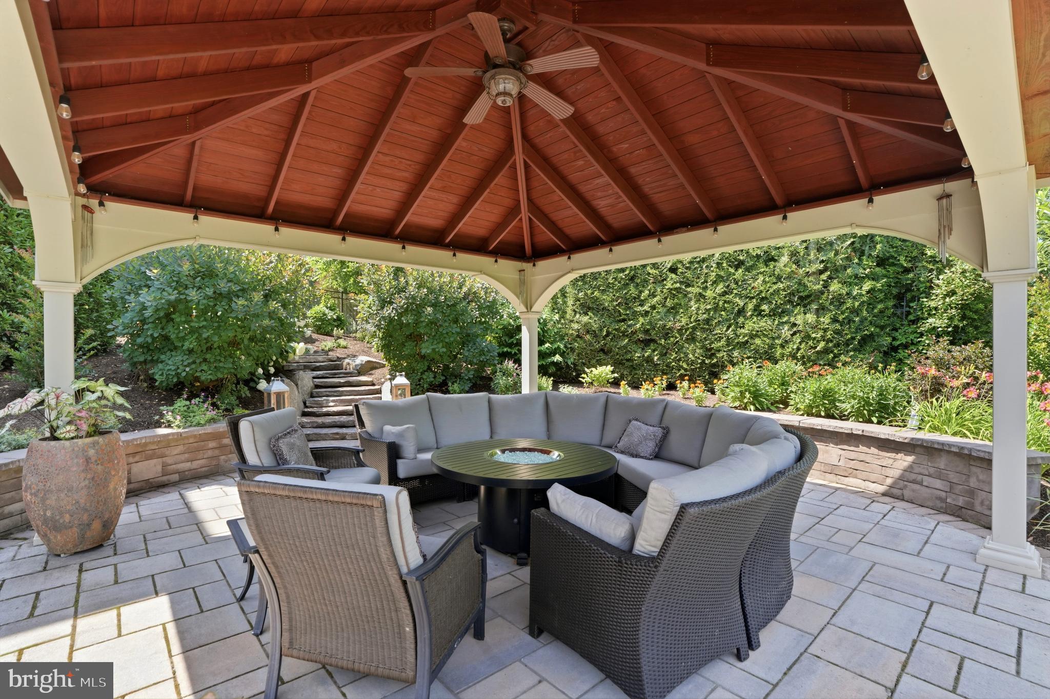 2303 Redtail Road Norristown, PA 19403 - Photo 42 of 53 a view of patio with table and chairs under an umbrella