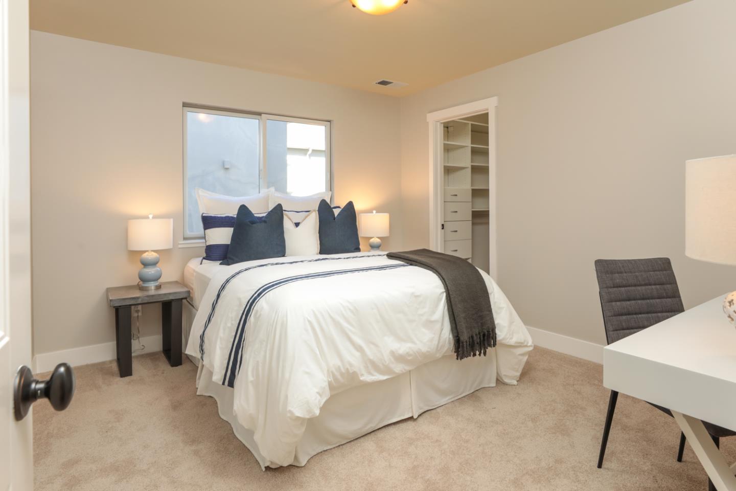 1143 Creek Way Mountain View, CA 94040 - Photo 14 of 24 a bed room with a bed and a chair