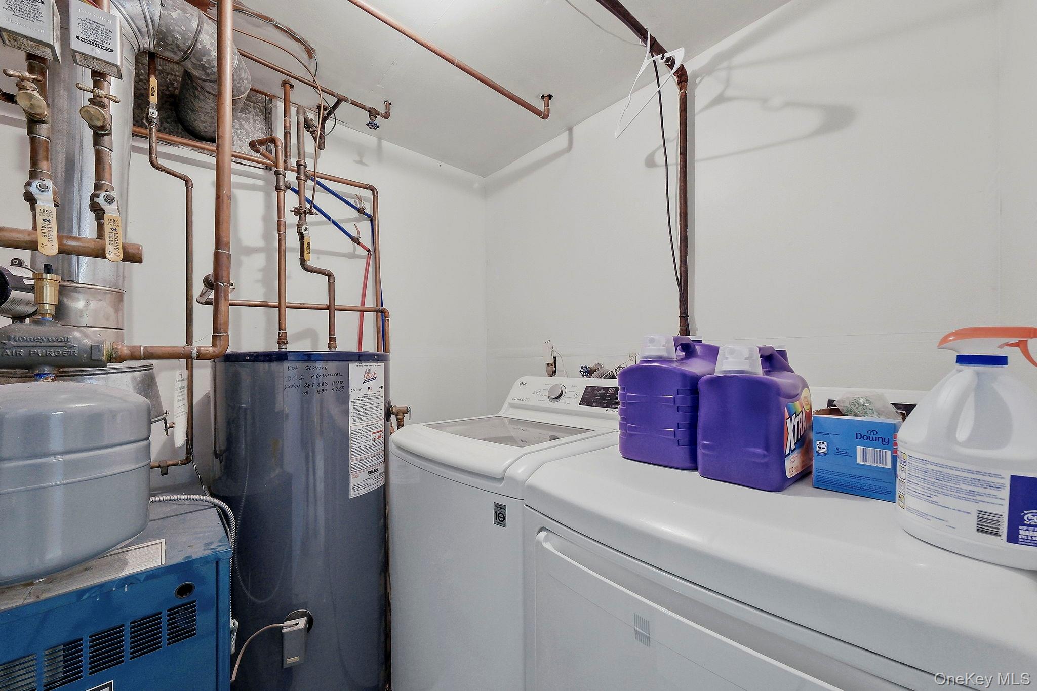 30 Raker Road Poughkeepsie, NY 12603 - Photo 20 of 28 Lower-Level Utility & Laundry Room