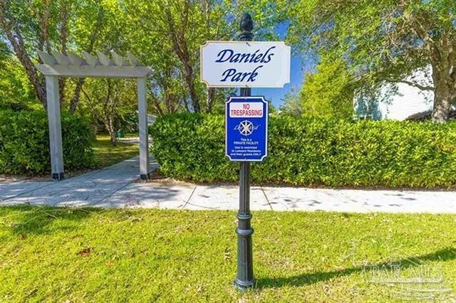 a sign that is on the side of a building