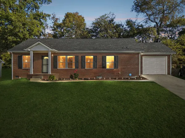 front view of house with a yard