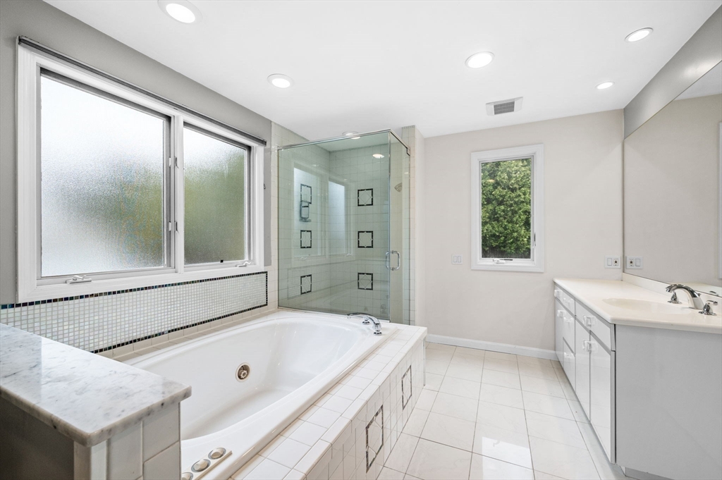 6 Yolande Road Marblehead, MA 01945 - Photo 17 of 29 a bathroom with a tub sink and mirror