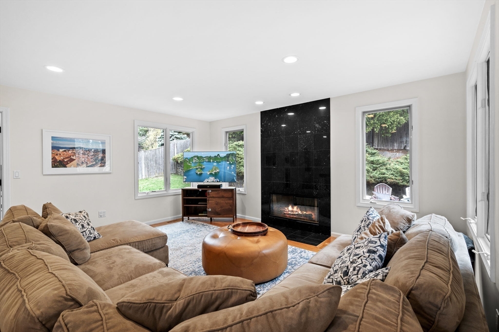 6 Yolande Road Marblehead, MA 01945 - Photo 9 of 29 a living room with furniture and a flat screen tv