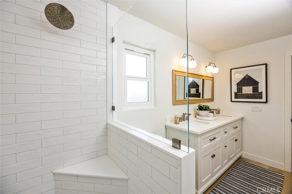 4255 San Benito Road Atascadero, CA 93422 - Photo 18 of 51 a bathroom with a sink and a mirror