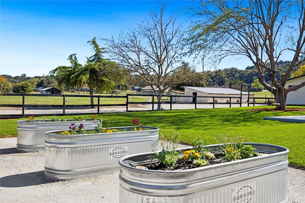 4255 San Benito Road Atascadero, CA 93422 - Photo 29 of 51 a view of a sitting area with furniture and fire pit