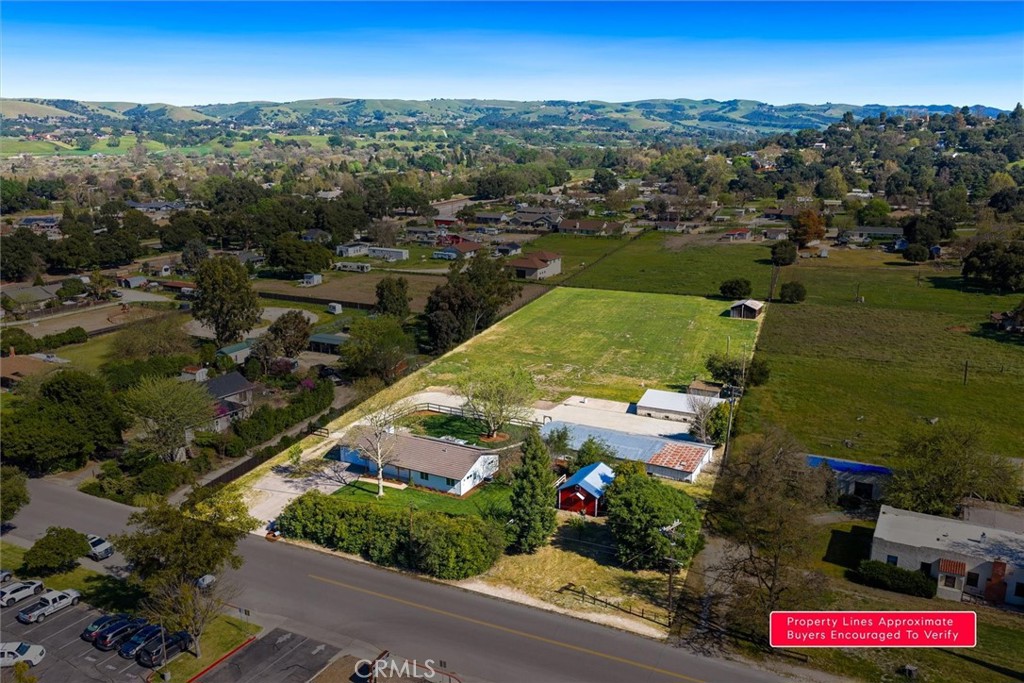 4255 San Benito Road Atascadero, CA 93422 - Photo 50 of 51 an aerial view of residential houses with outdoor space