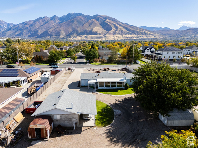 12958 South 300 East Draper, UT 84020 - Photo 26 of 38 Aerial view of residential area with a mountainous background
