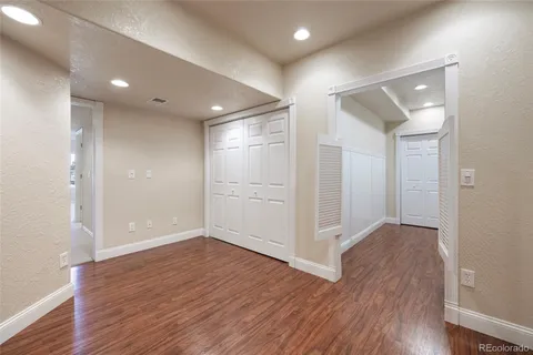 wooden floor in an empty room with wooden floor