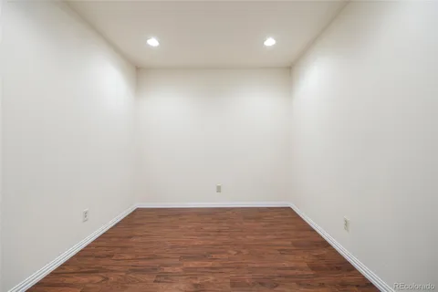 a view of empty room
