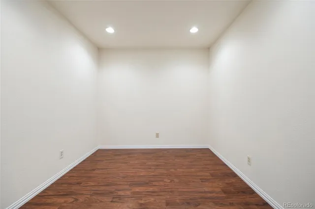 a view of empty room
