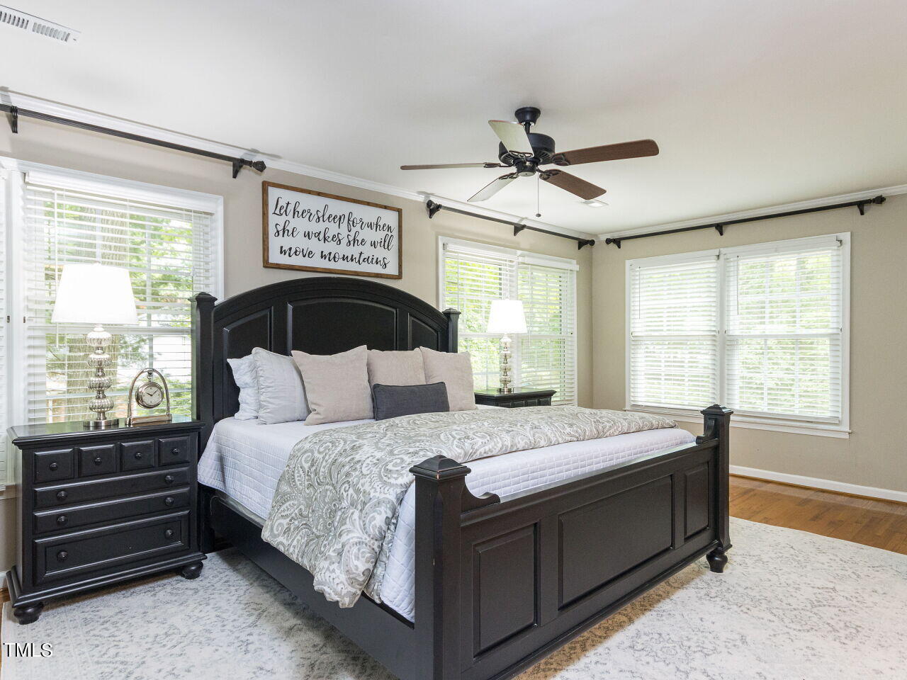 608 Ortega Road Raleigh, NC 27609 - Photo 17 of 34 Oversized primary bedroom!