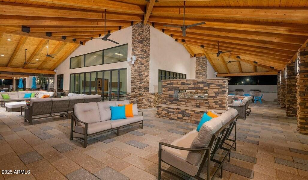 17219 West La Luz Road Surprise, AZ 85387 - Photo 34 of 46 039 Clubhouse Patio at Heritage Asante