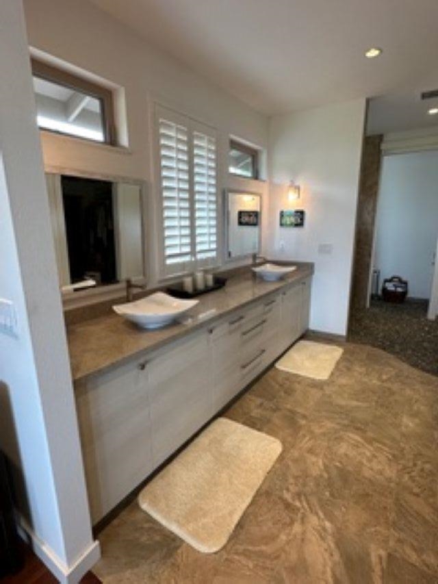 1141 Lower Kimo Drive Kula, HI 96790 - Photo 18 of 34 a view of an empty room with window and stairs