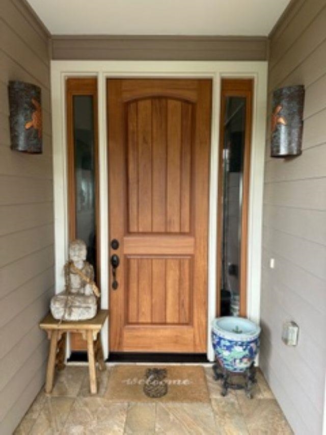 1141 Lower Kimo Drive Kula, HI 96790 - Photo 3 of 34 a view of a entryway door of the house