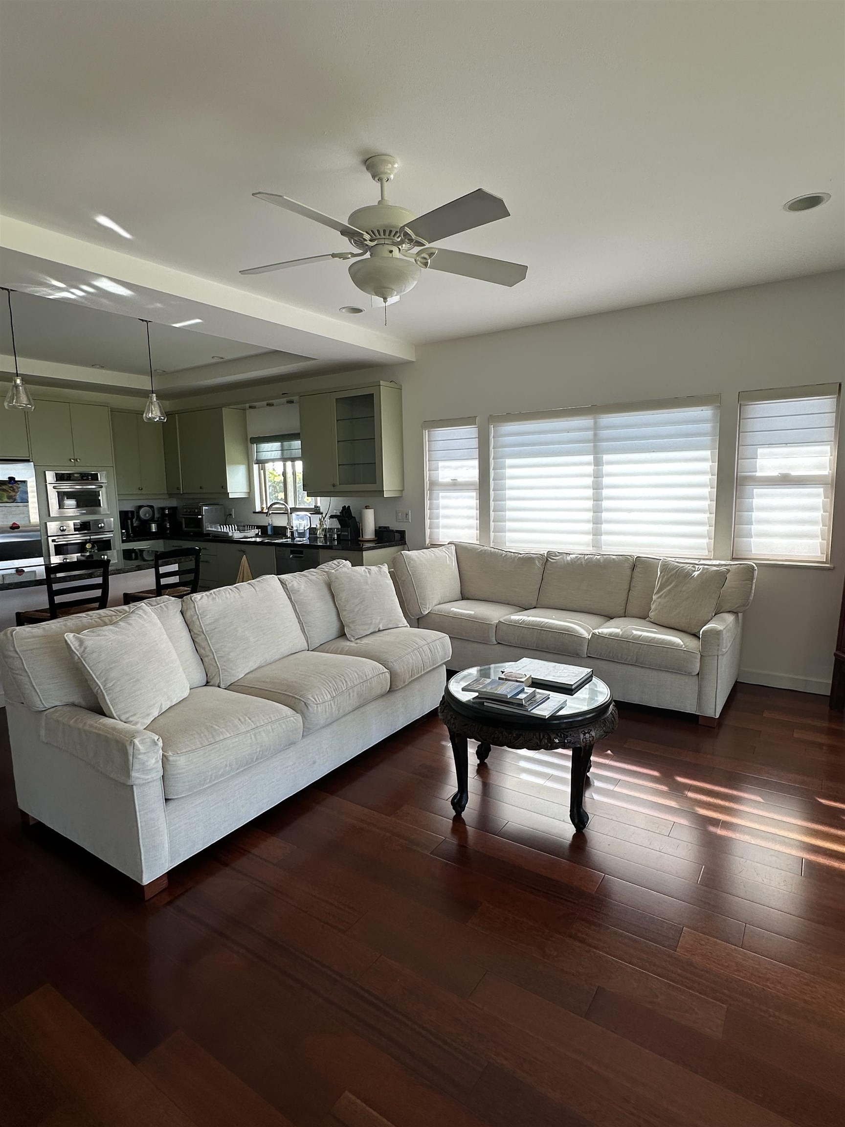 1141 Lower Kimo Drive Kula, HI 96790 - Photo 9 of 34 a living room with furniture and a large window