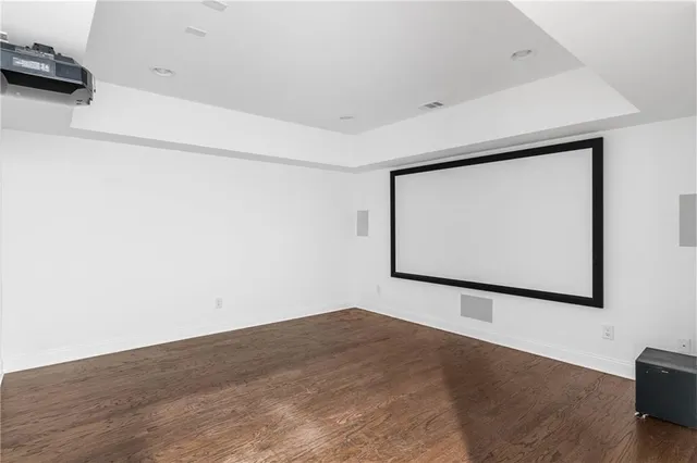 a view of a small space