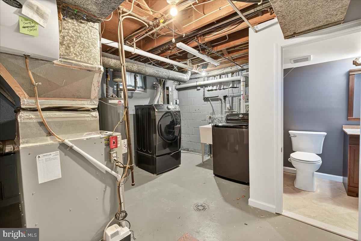601 Culler Avenue Frederick, MD 21701 - Photo 73 of 146 Spacious basement laundry and utility area.