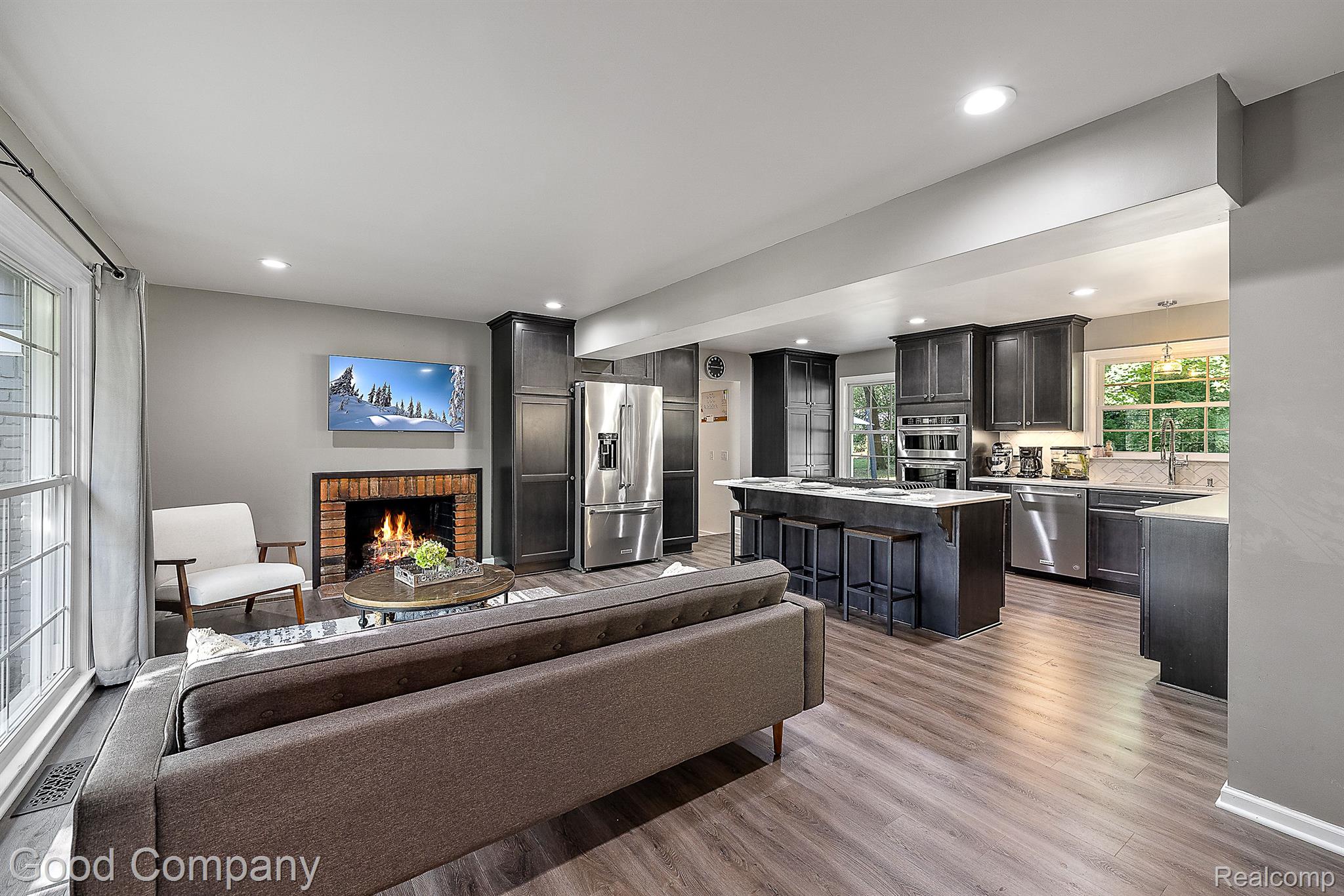 Family room or possible dining room.