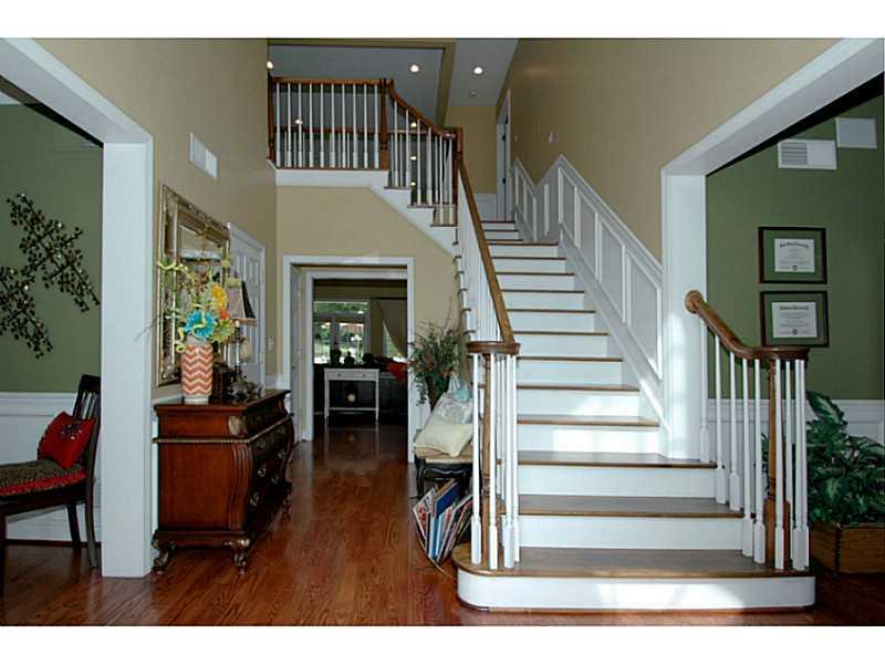 1837 Liberty Way Valencia, PA 16059 - Photo 2 of 25 Entry/Foyer. Impressive and welcoming, the interior begins in the Two Story Foyer with hardwood floors and Palladian window.