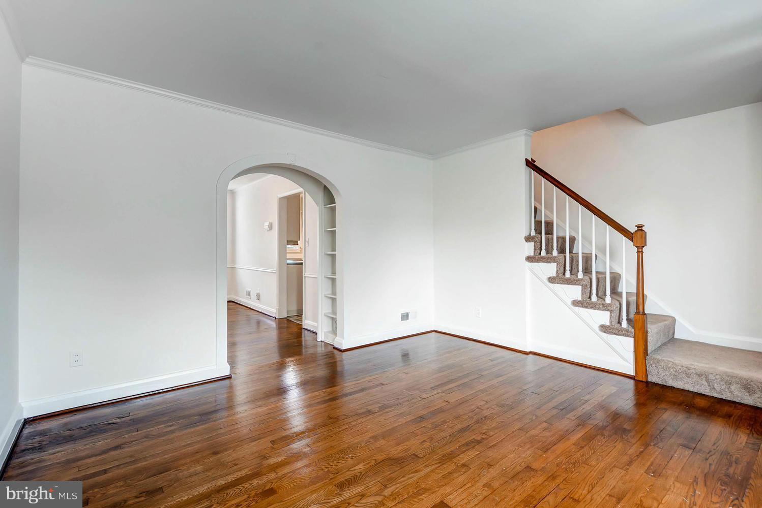 8325 Byington Road Baltimore, MD 21286 - Photo 8 of 28 a view of an entryway with wooden floor