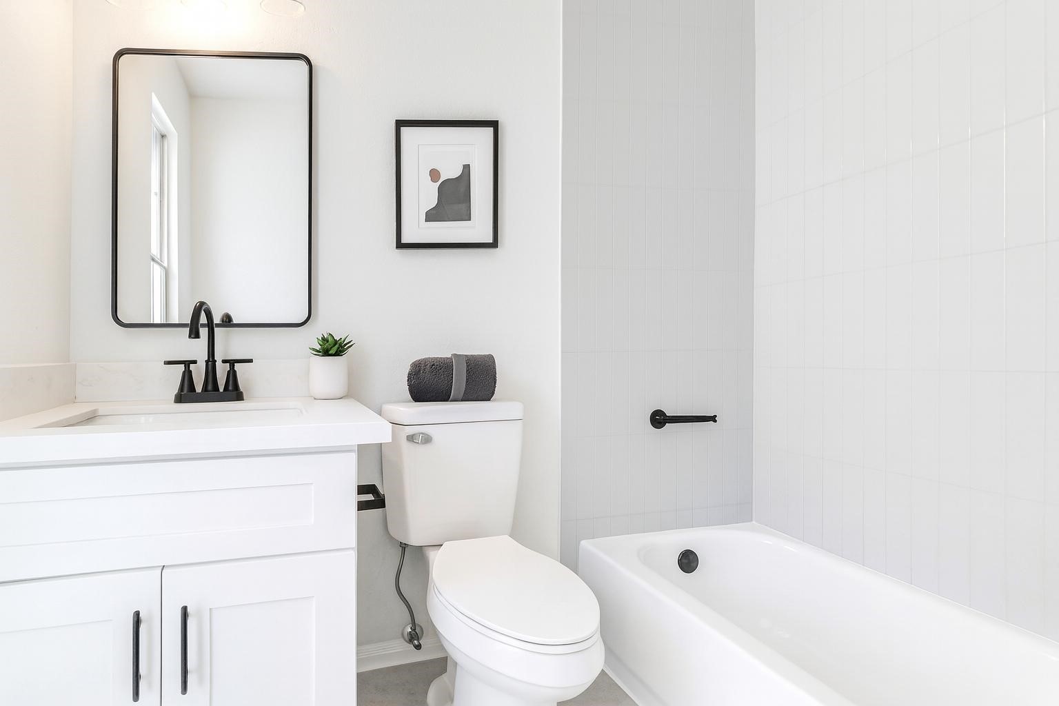 10102 Wiggins Street Houston, TX 77029 - Photo 14 of 26 a bathroom with a sink a toilet and shower