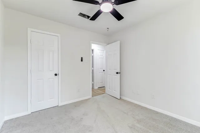 a view of empty room