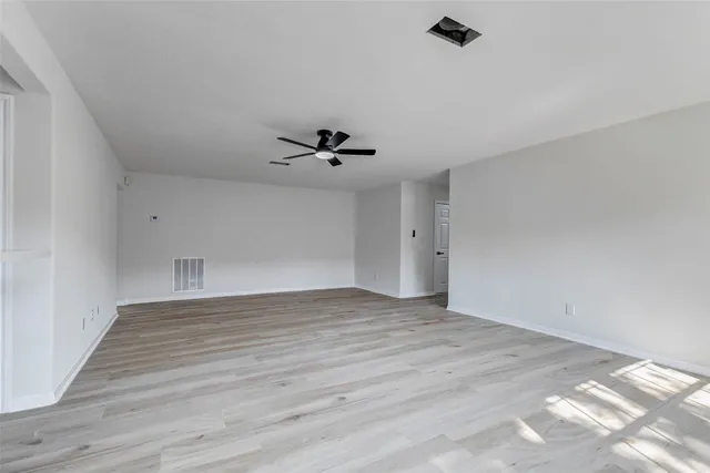 wooden floor in an empty room