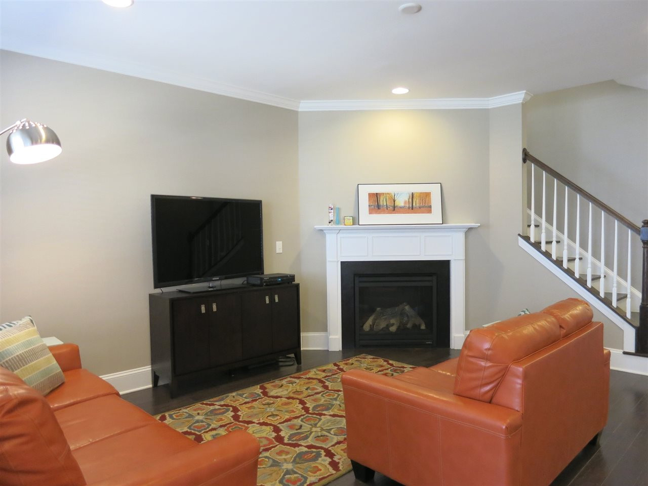 3916 Rock Rose Lane Raleigh, NC 27612 - Photo 4 of 25 View of the spacious open Family Rm w/gas log FP. Family Room