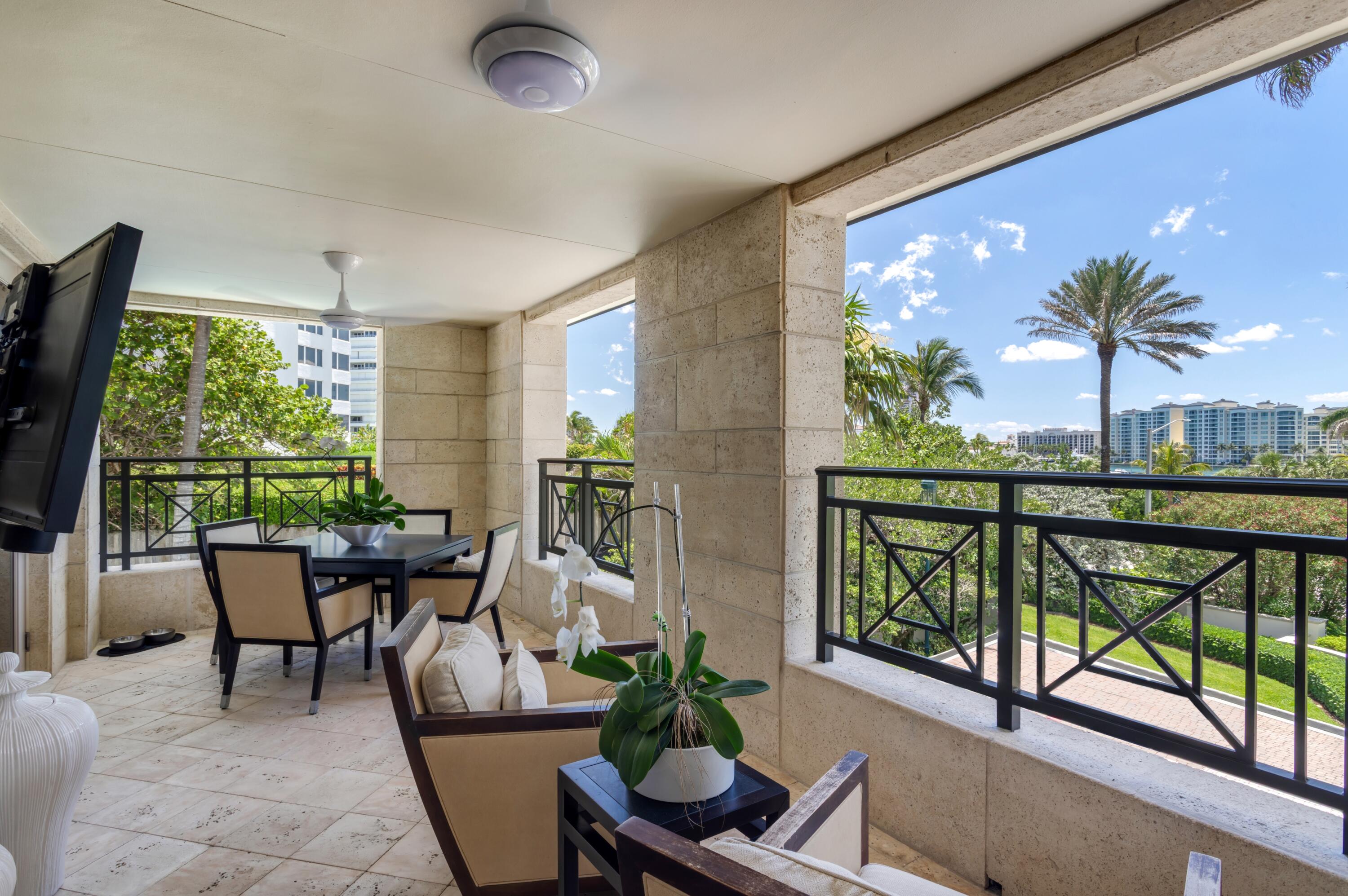 400 South Ocean Boulevard, Unit R25 Boca Raton, FL 33432 - Photo 9 of 56 BALCONY