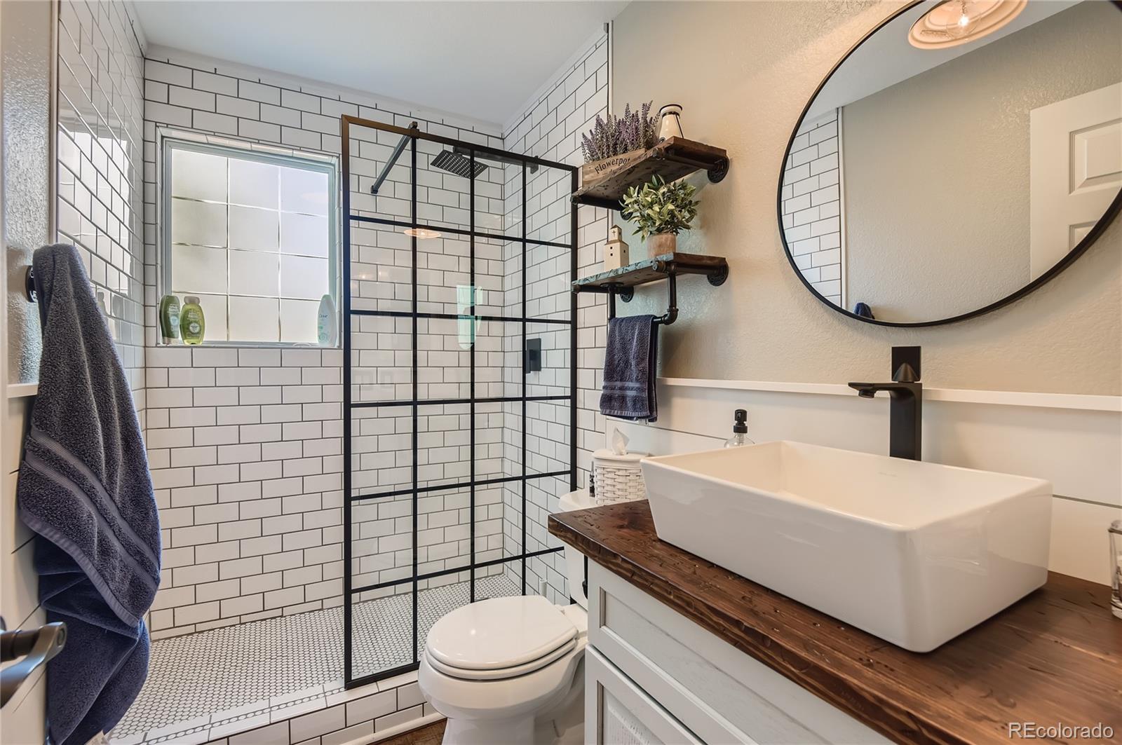 9212 Princeton Street Highlands Ranch, CO 80130 - Photo 28 of 40 a bathroom with a sink toilet and shower