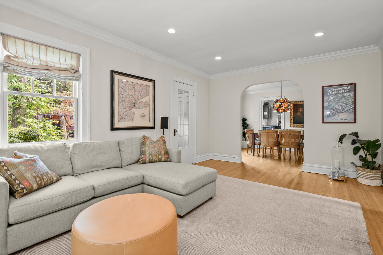 25 Butler Street Greenwich, CT 06807 - Photo 7 of 37 a living room with furniture and a large window