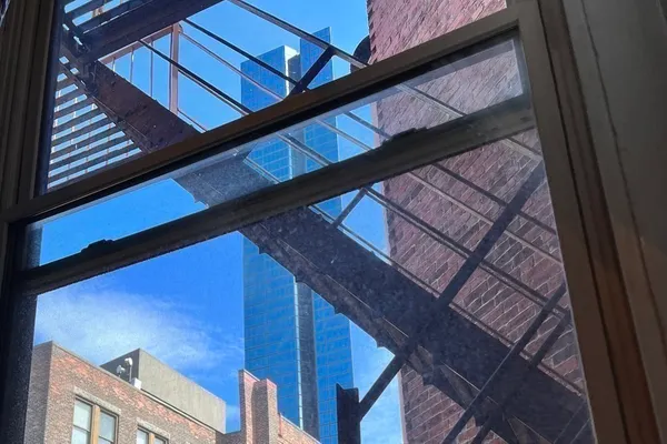 a view of balcony