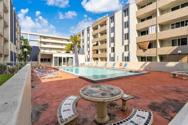 a view of a city and lake