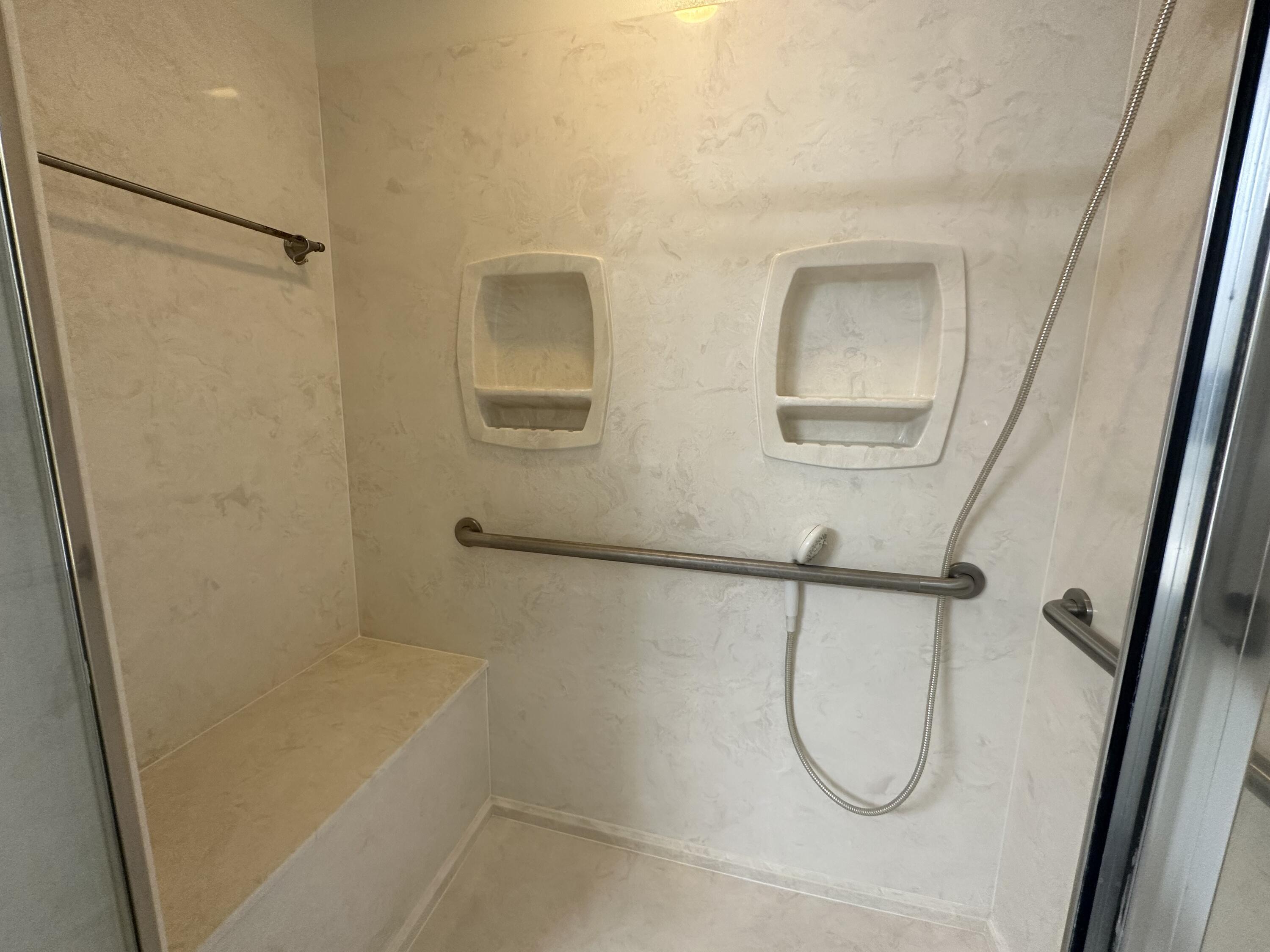 5570 Mt Olive Road Crestview, FL 32539 - Photo 13 of 34 a bathroom with a shower