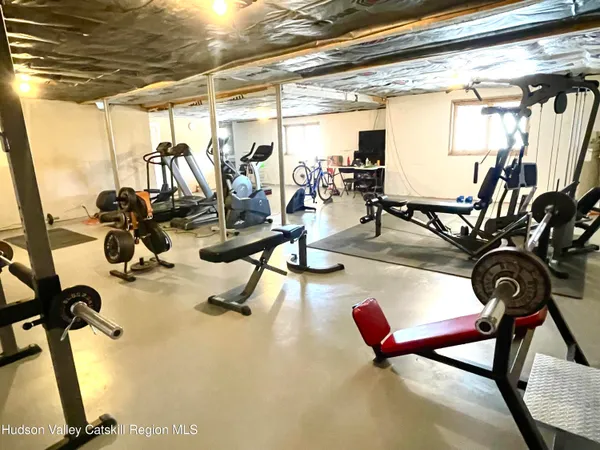 a view of storage and utility room with stuff