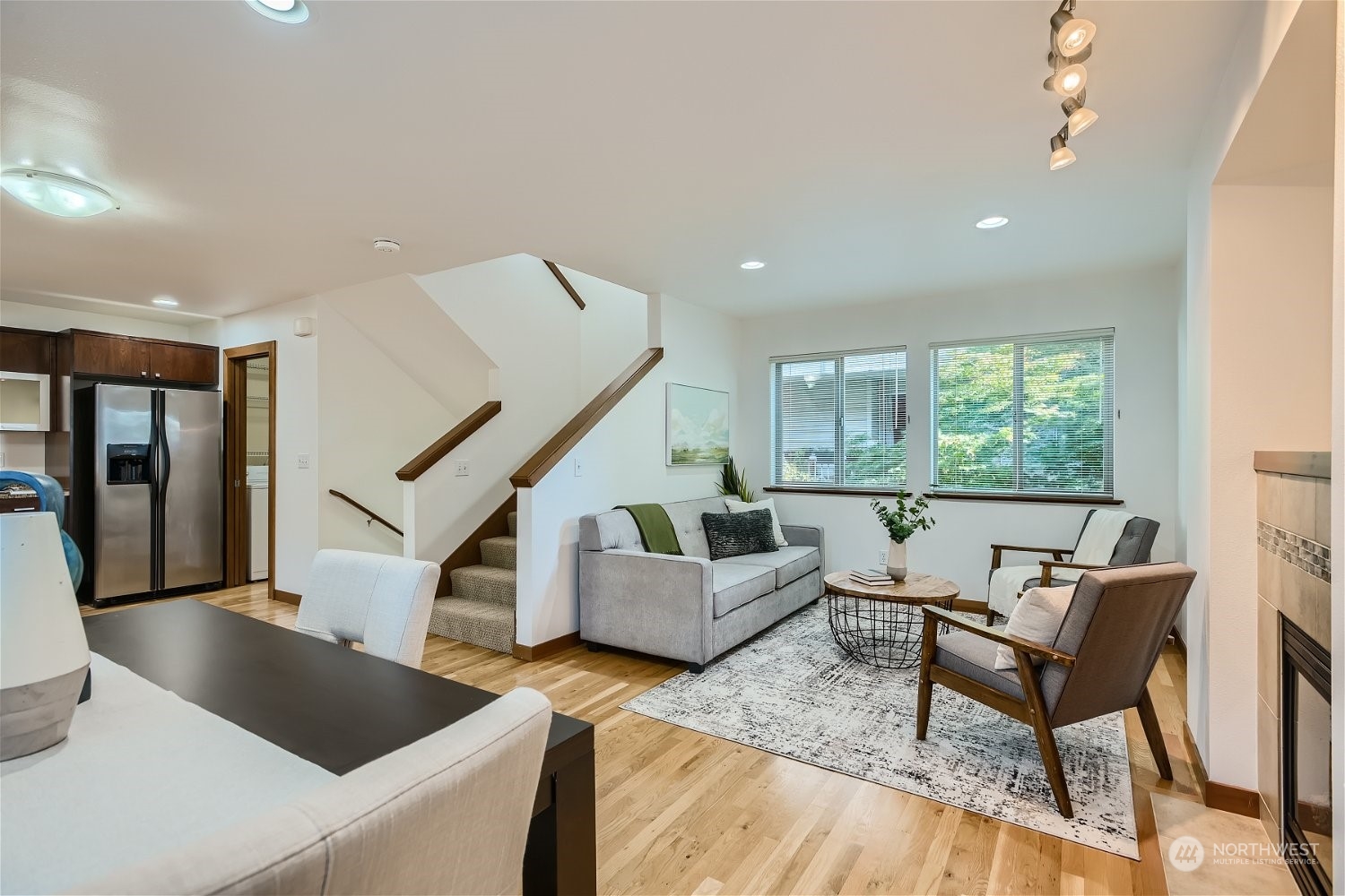 5935 California Avenue Southwest Seattle, WA 98136 - Photo 14 of 32 a living room with furniture and a large window