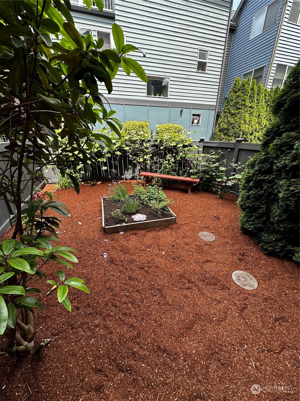 5935 California Avenue Southwest Seattle, WA 98136 - Photo 4 of 32 a view of a back yard of the house