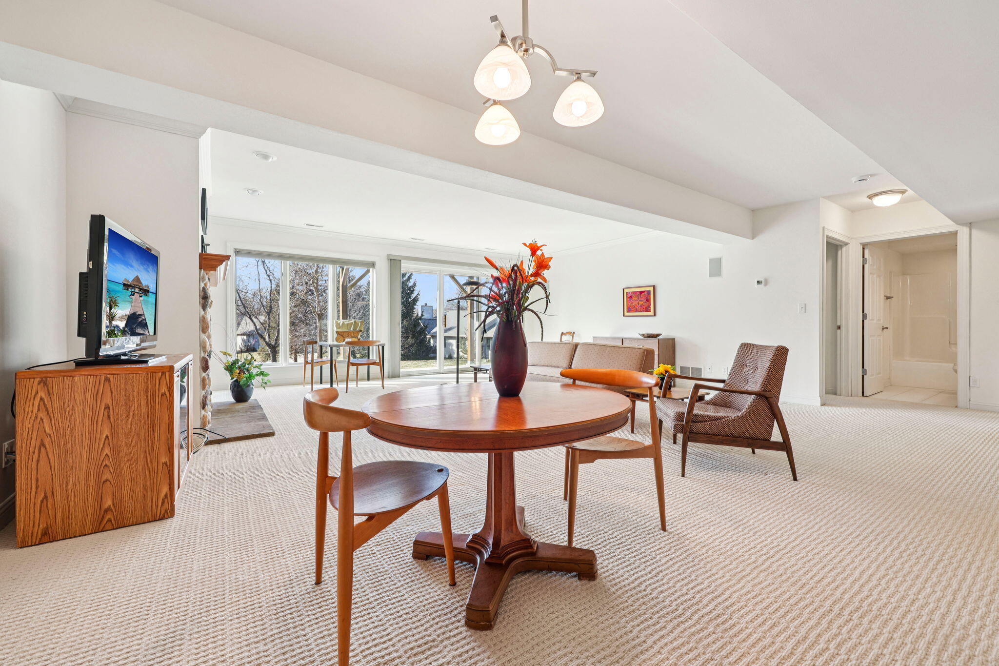 445 Sunset Trail Hartland, WI 53029 - Photo 44 of 49 Lower Level Rec Room