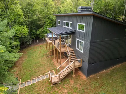 a view of a house with pool