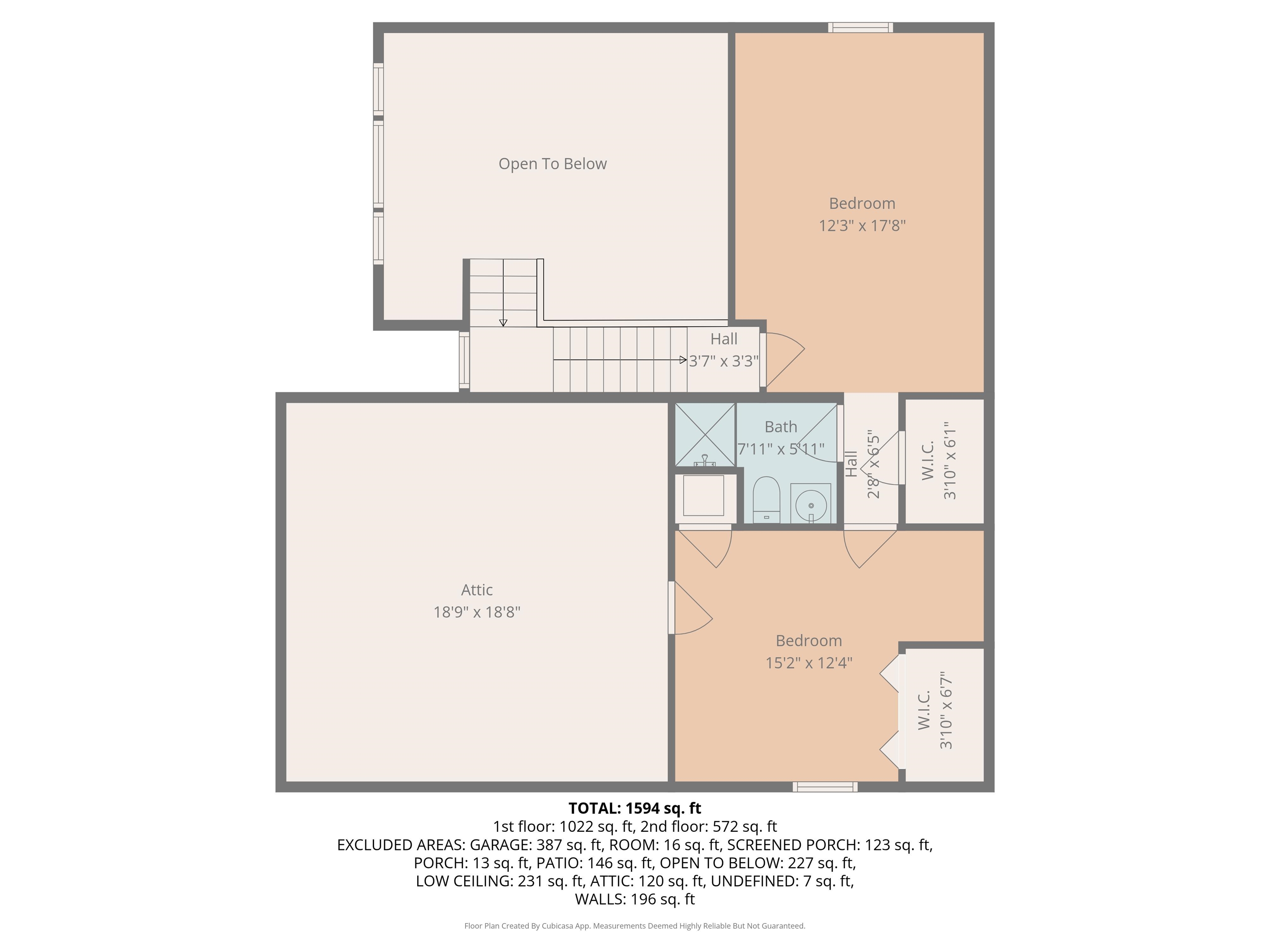 539 Drake Lane Surfside Beach, SC 29575 - Photo 33 of 38 View of room layout
