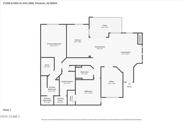 $625,000 | 21320 North 56th Street, Unit 2065, Phoenix, AZ 85054